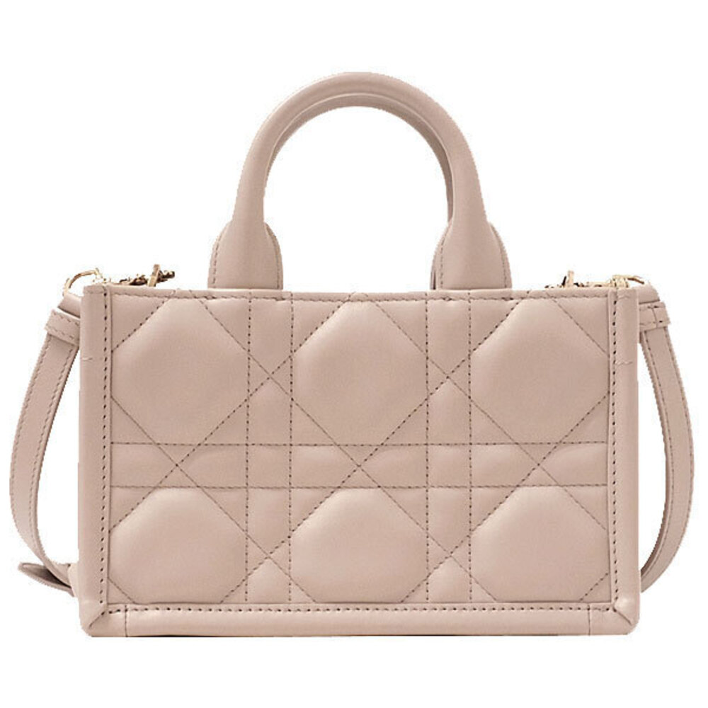 Christian Dior Book Tote Cannage Beige Tan shoulder bag - Picture 3 of 9